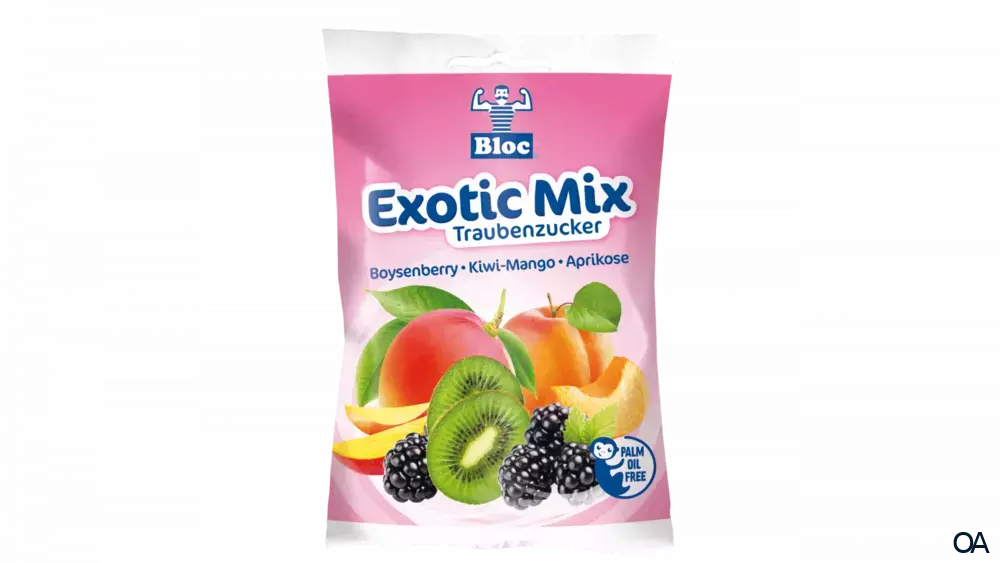 Bloc® Traubenzucker Exotic Mix Beutel