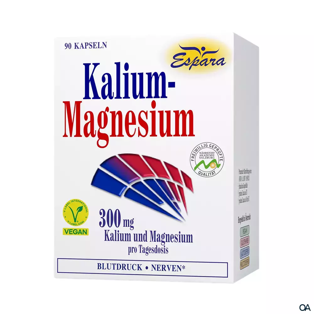 Espara Kalium-Magnesium Kapseln