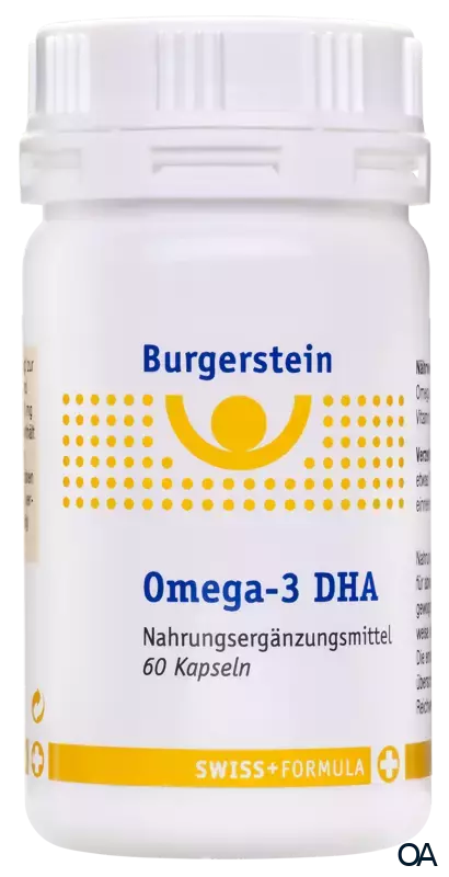 Burgerstein Omega-3 DHA Kapseln