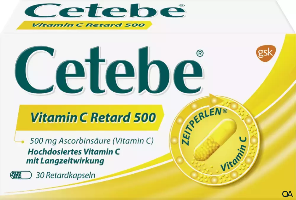 Cetebe® Vitamin C Retard 500 mg Kapseln