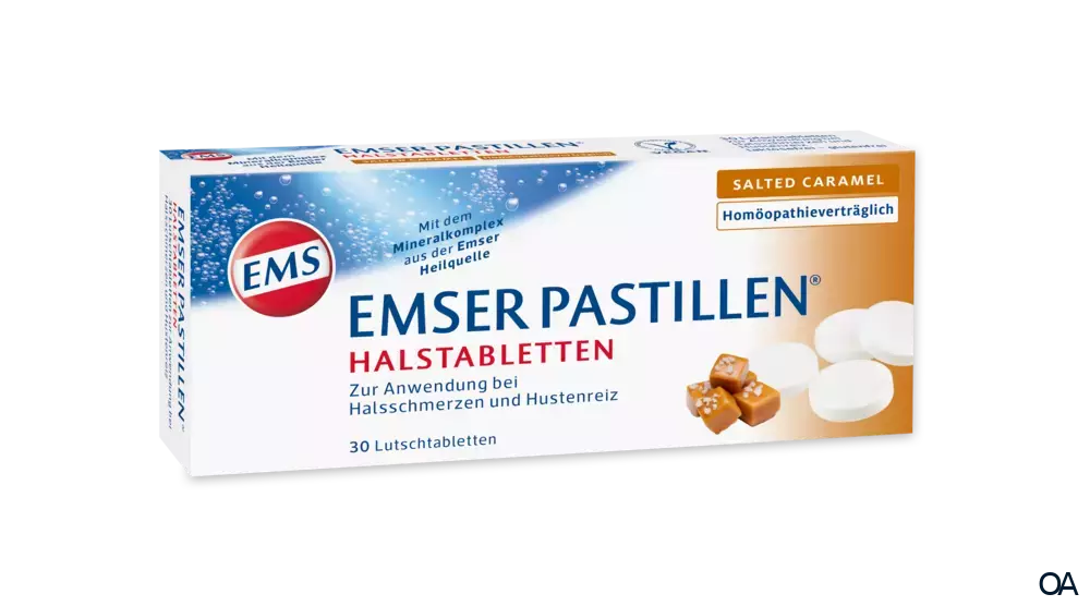 Emser Pastillen® Halstabletten Salted Caramel