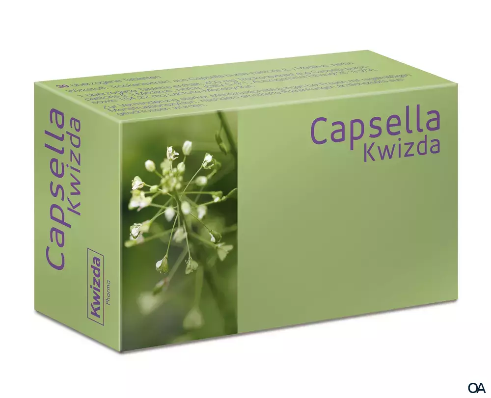 Capsella Kwizda überzogene Tabletten