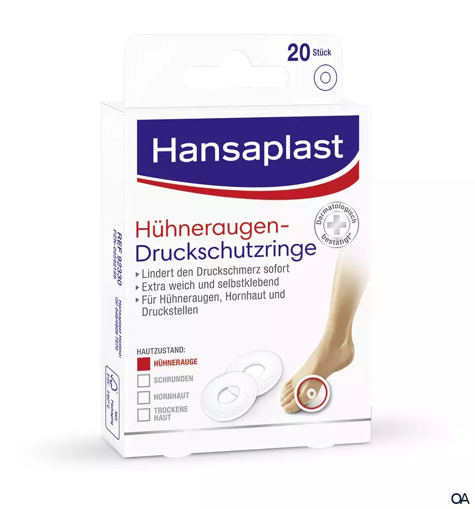 Hansaplast Hühneraugen-Druckschutzringe