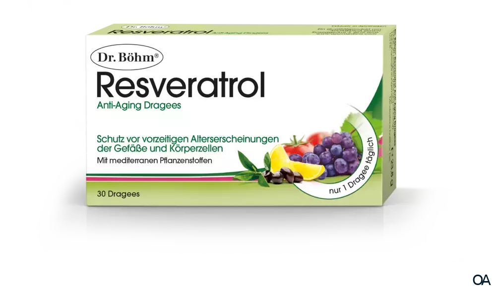  Dr. Böhm® Resveratrol Anti‑Aging Tabletten