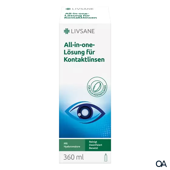 LIVSANE All-in-one-Lösung für Kontaktlinsen