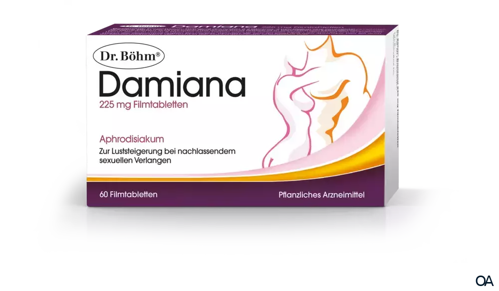 Dr. Böhm® Damiana 225 mg Filmtabletten