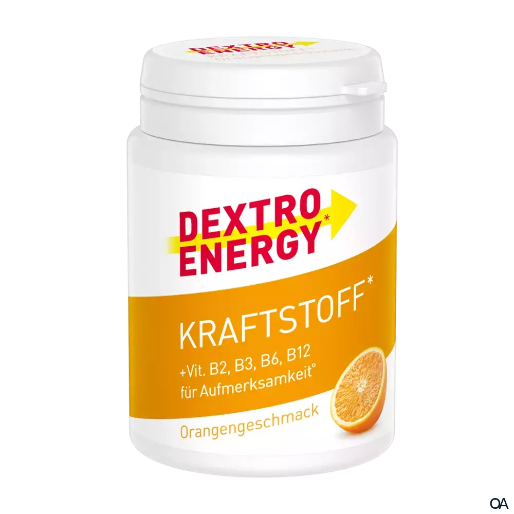 ​Dextro Energy* Kraftstoff* Orange Täfelchen