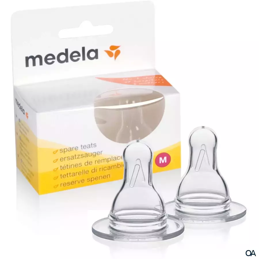 Medela Ersatzsauger Medium - mittlerer Trinkfluss