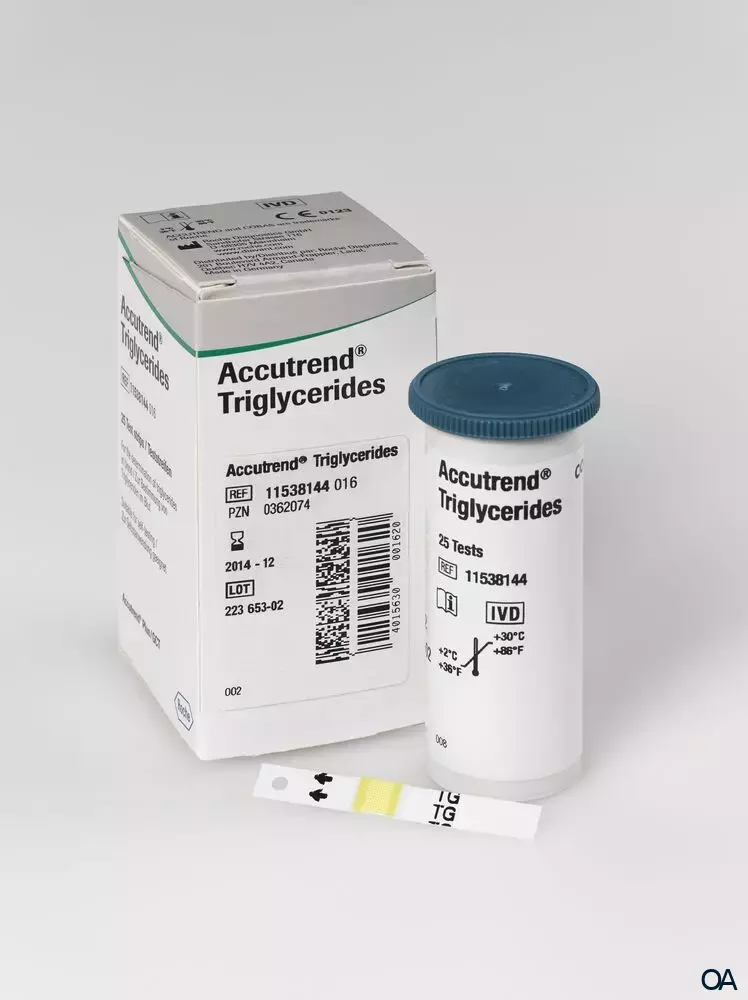 Accutrend Triglycerides Teststreifen