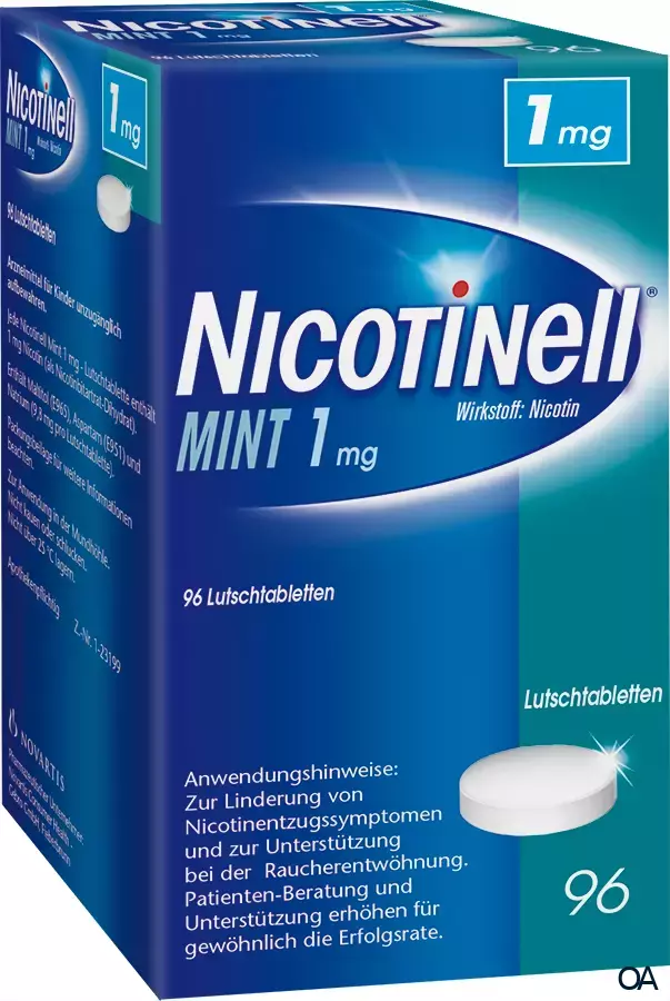 Nicotinell Mint 1mg-Lutschtabletten