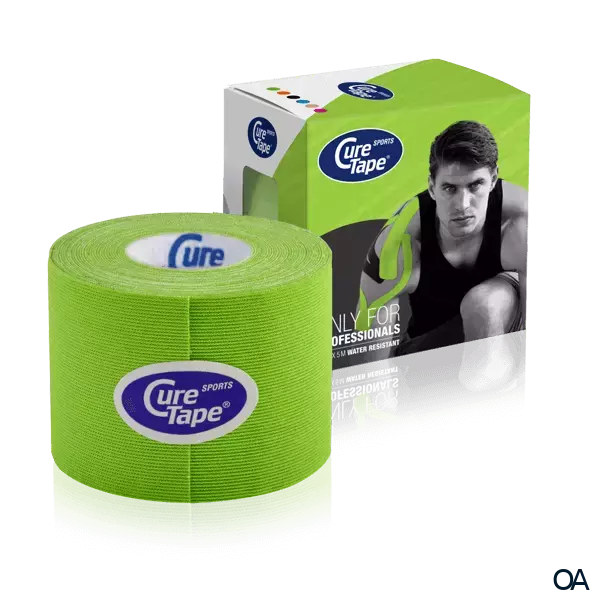 CureTape® Sports Kinesiotape Lime 5 cm x 5 m