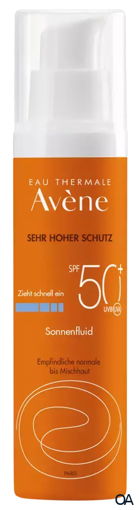 Avène Sonnenfluid SPF 50+ mit Duftstoffen