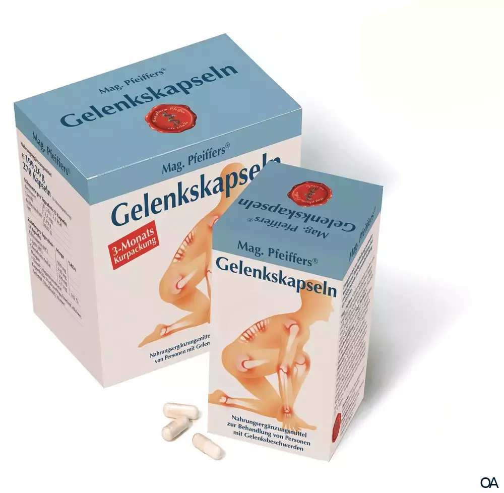 Mag. Pfeiffer’s® Gelenkskapseln