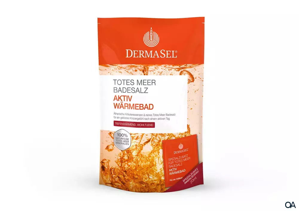 DermaSel® Totes Meer Badesalz Aktiv Wärmebad