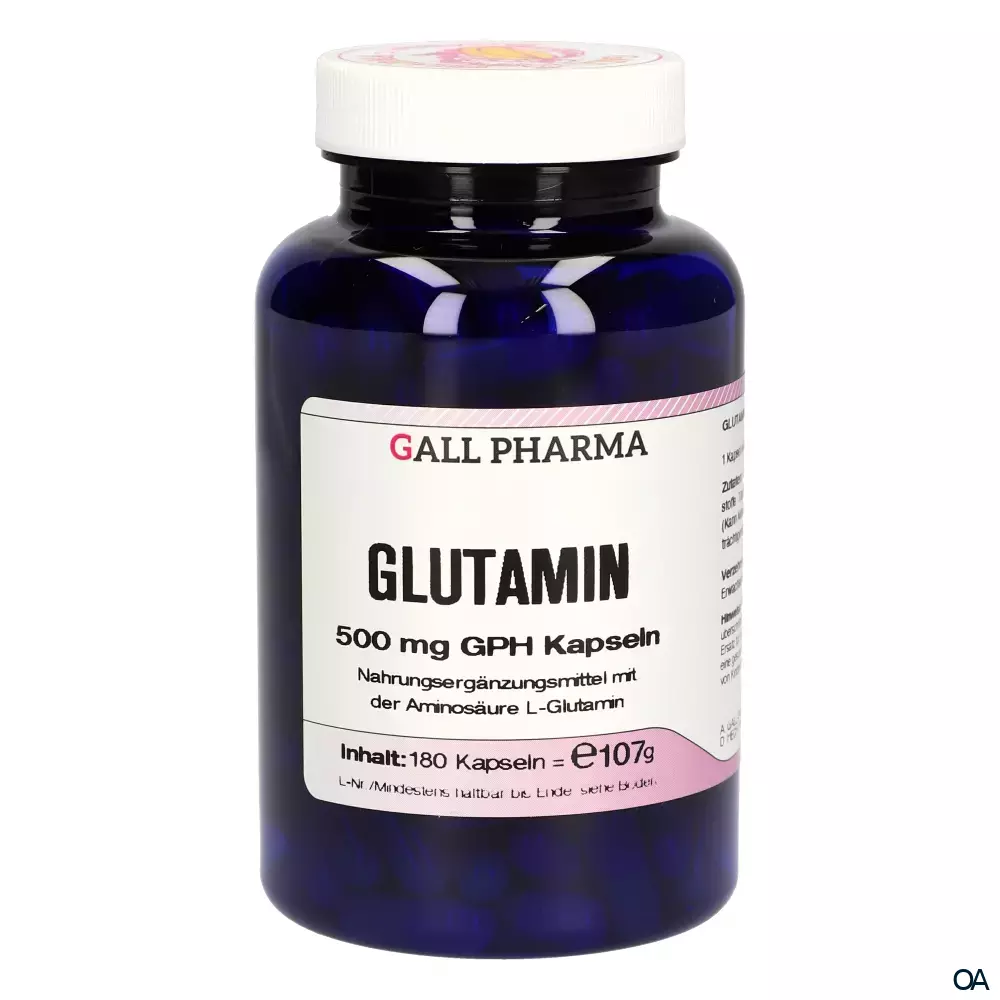 Gall Pharma Glutamin 500 mg Kapseln