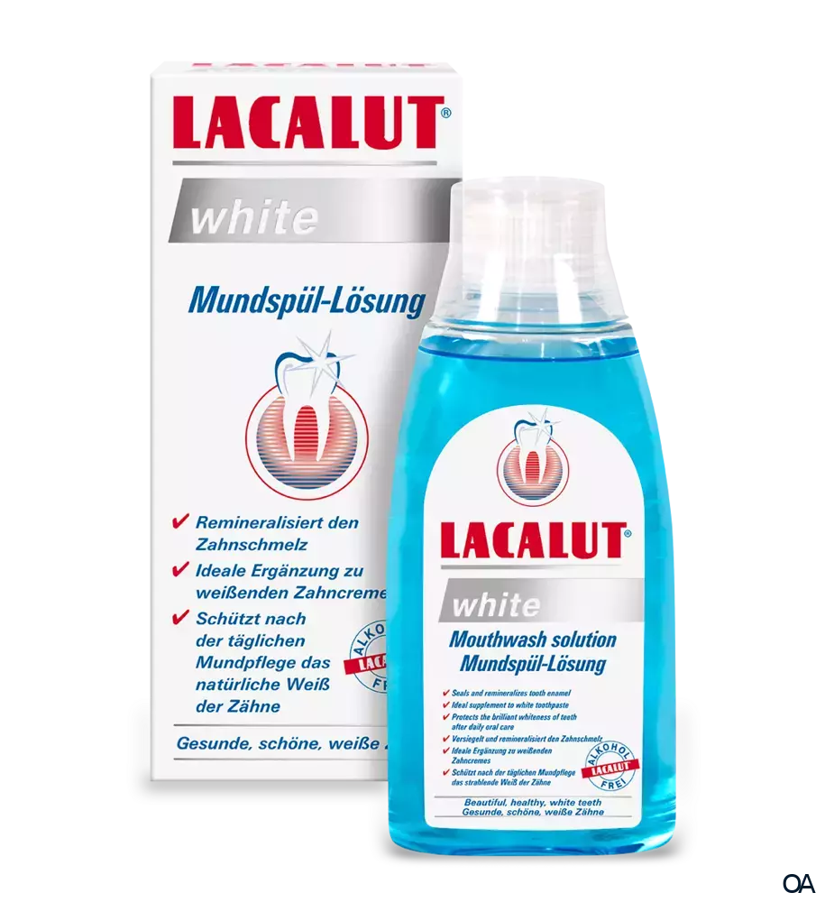 LACALUT® white Mundspül-Lösung