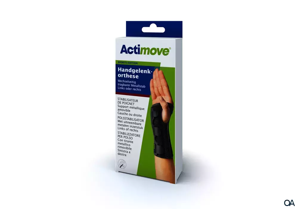 Actimove® Sport Edition Handgelenkorthese Wechselseitig Größe S