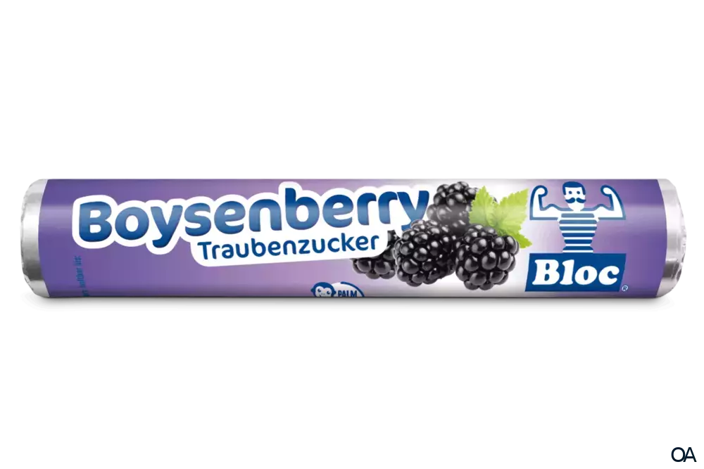 Bloc® Traubenzucker Boysenberry Rolle