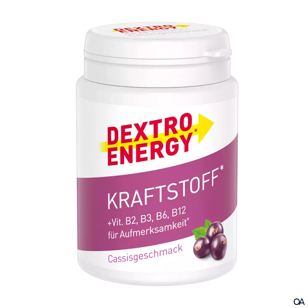 ​Dextro Energy* Kraftstoff* Cassis Täfelchen