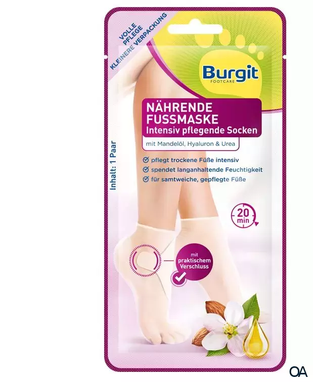 Burgit Footcare Nährende Fußmaskensocken