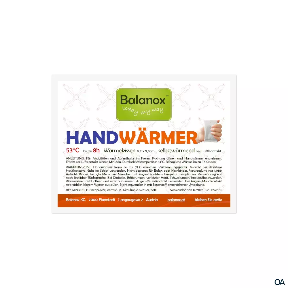 Balanox™ Handwärmer