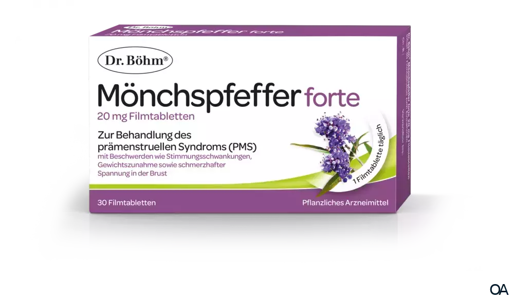 Dr. Böhm® Mönchspfeffer forte 20 mg Filmtabletten