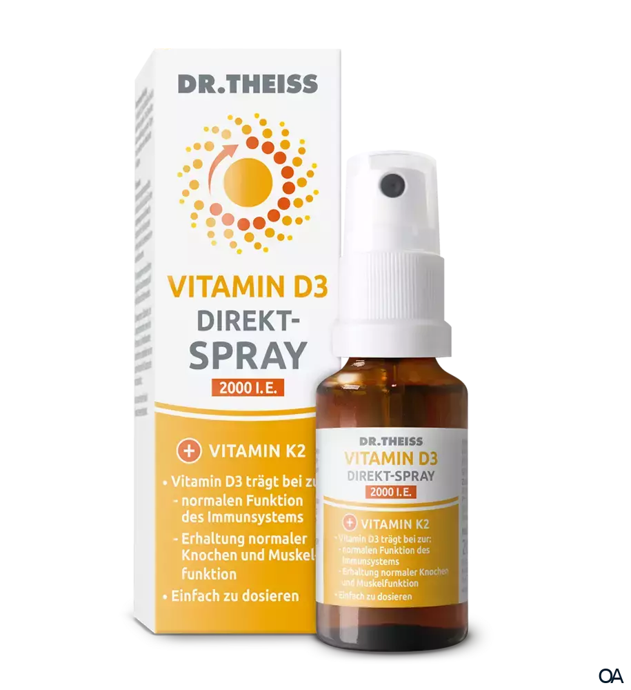 DR. THEISS Vitamin D3 Direkt-Spray 2000 I.E.