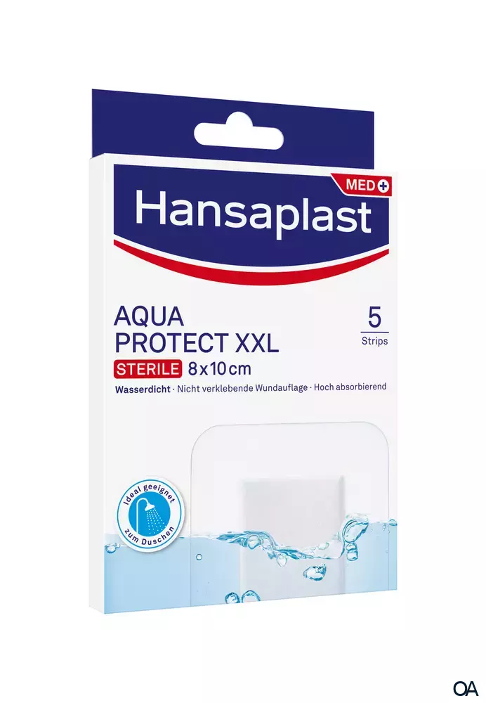 Hansaplast Antibakteriell Aqua Protect XXL