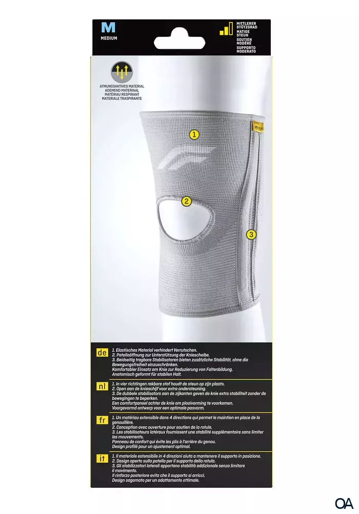 3M Futuro Knie-Bandage mit seitlicher Unterstützung 46164, Größe M