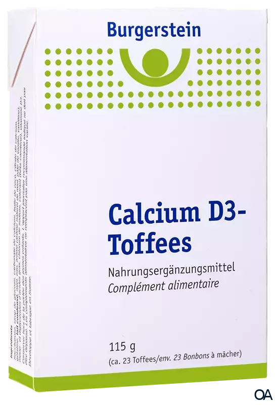 Burgerstein Calcium D3 Toffees