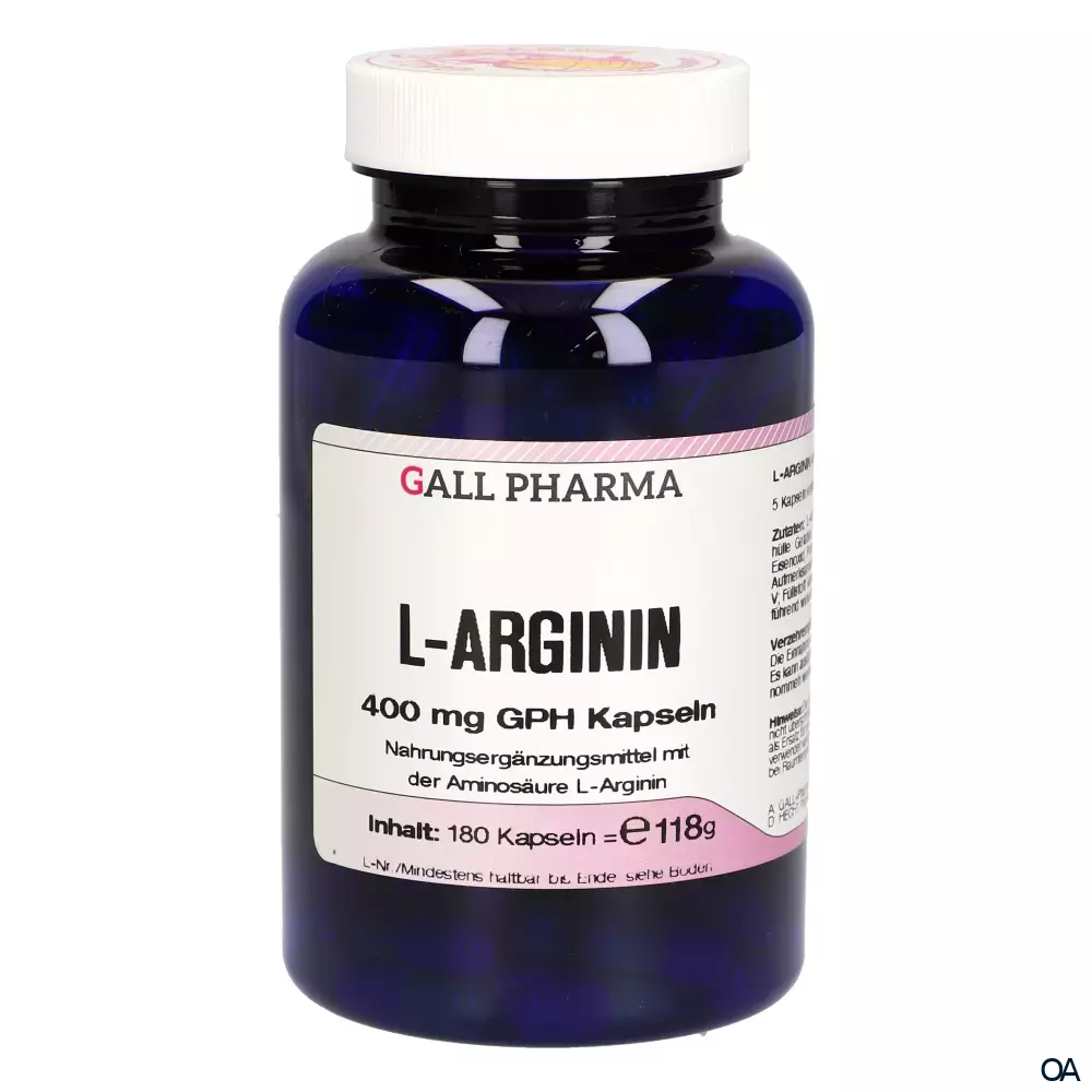 Gall Pharma L-Arginin 400 mg Kapseln