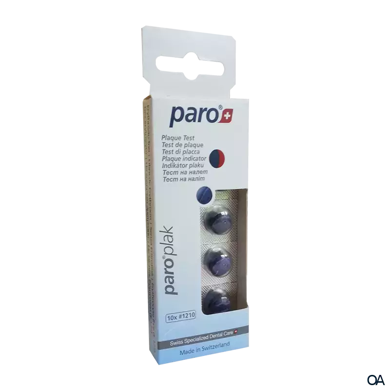 paro® plak, 2-Farben Tabletten, rot/ blau