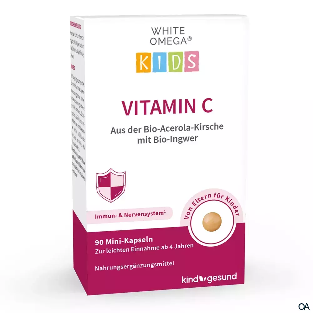 kindgesund WHITE OMEGA® Kids Vitamin C Kapseln 