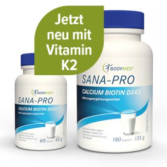 SANA-PRO CALCIUM BIOTIN D3 + K2