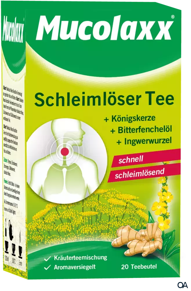 Mucolaxx® Schleimlöser Tee