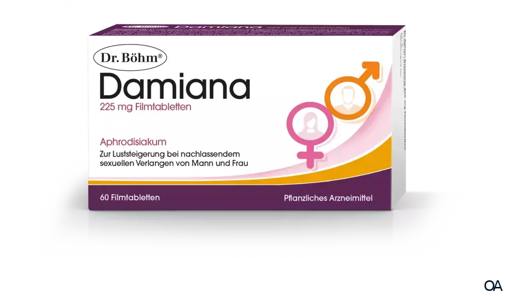 Dr. Böhm® Damiana 225 mg Filmtabletten