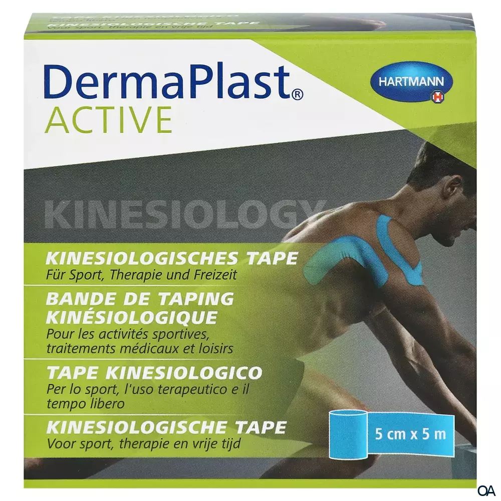 DermaPlast® ACTIVE Kinesiology, Kinesiologisches Tape 5cm x 5m