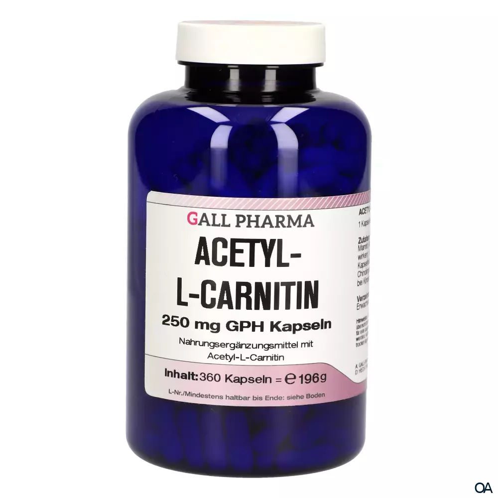 Gall Pharma Acetyl-L-Carnitin 250 mg Kapseln