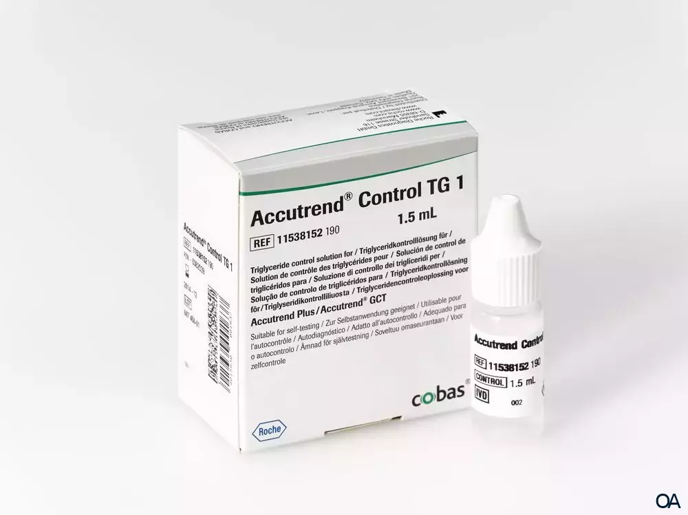 Accutrend Control TG 1 Triglycerid-Kontrolllösung