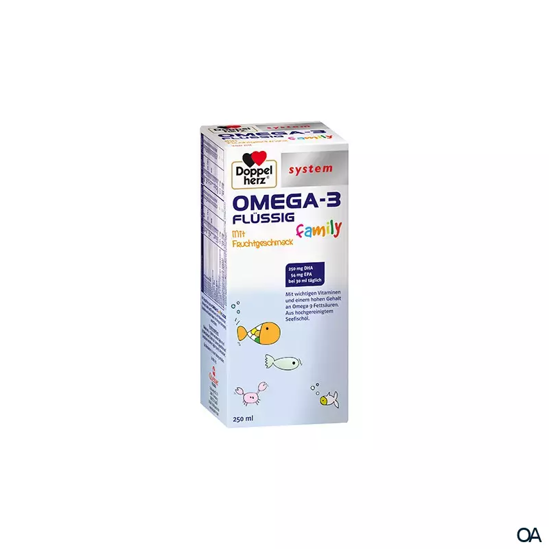 Doppelherz system OMEGA-3 family FLÜSSIG