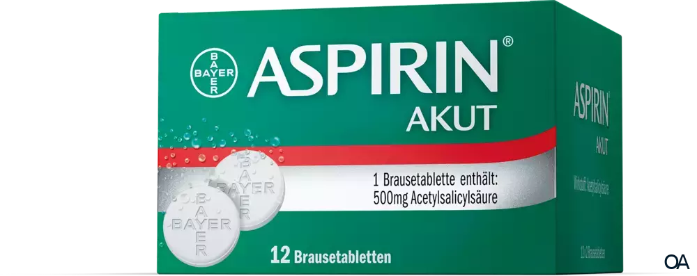 Aspirin® Akut 500 mg Brausetabletten