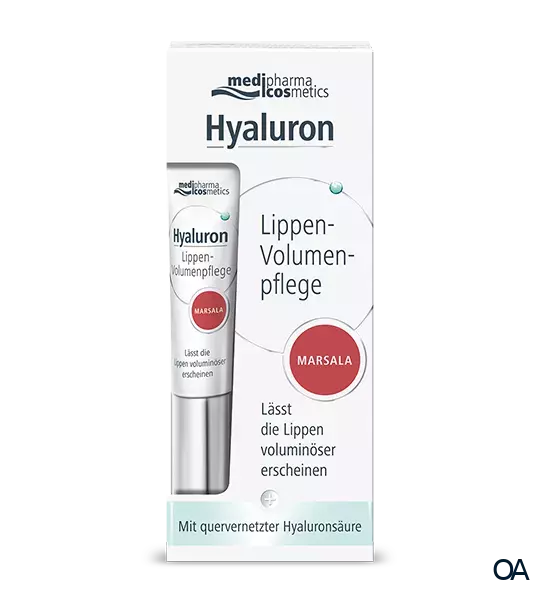 medipharma cosmetics Hyaluron Lippen-Volumenpflege Marsala