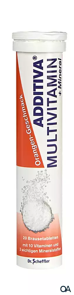 ADDITIVA® Multivitamin + Mineral Brausetabletten - Orange