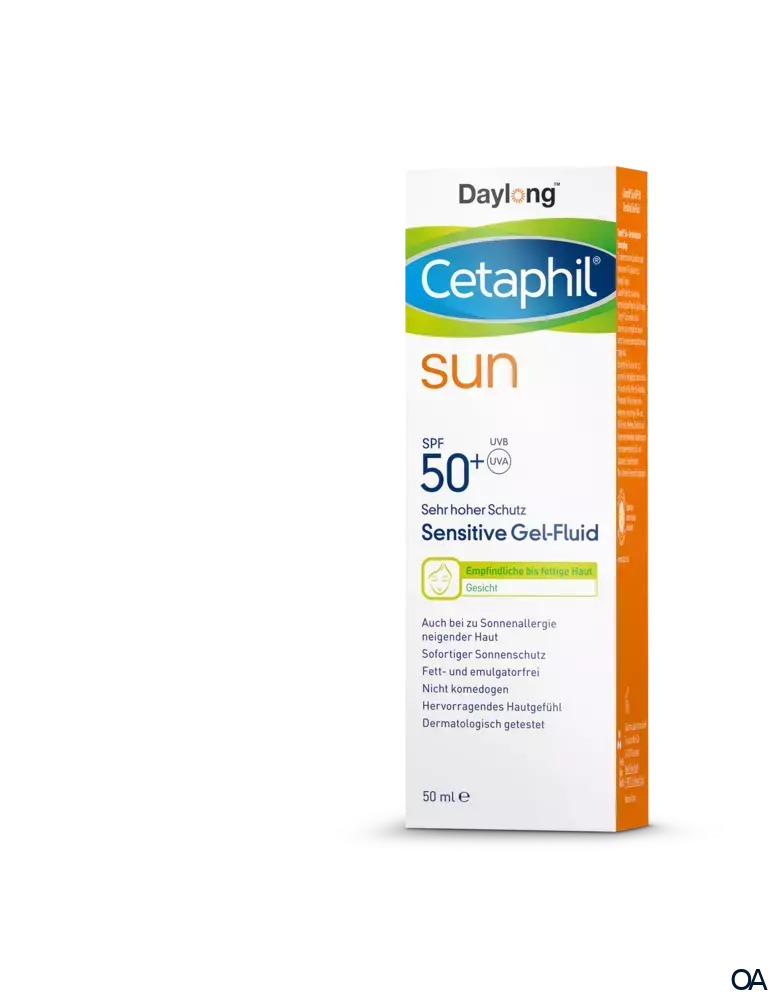 Cetaphil® Sun Daylong™ Sensitive Gel-Fluid Gesicht SPF 50+