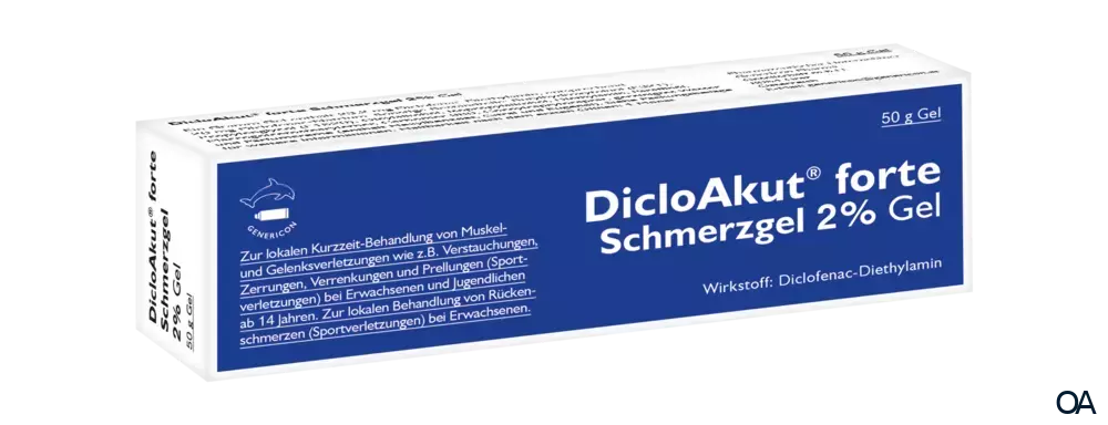 DicloAkut forte Schmerzgel 2 % Gel