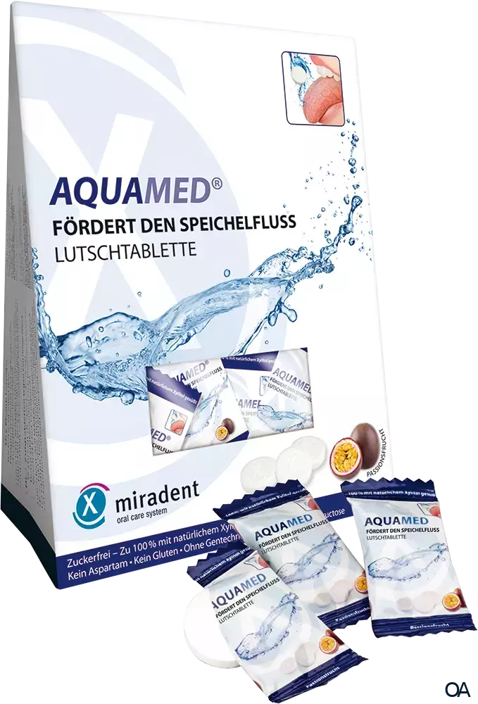 Miradent Aquamed Drops Lutschtabletten