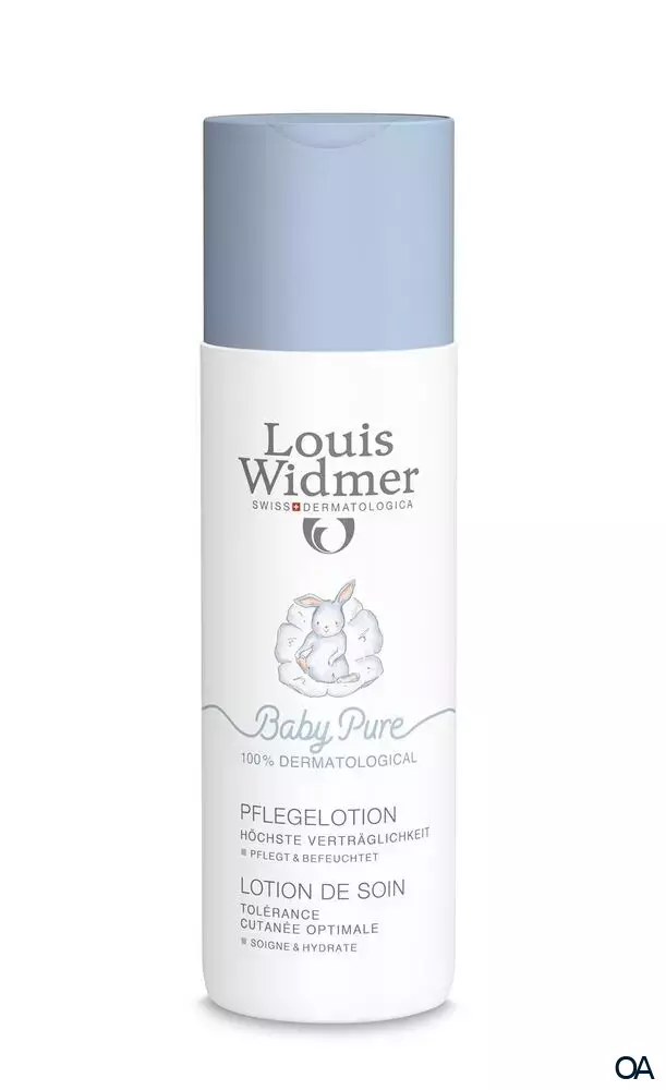 Louis Widmer BabyPure Pflegelotion ohne Parfüm