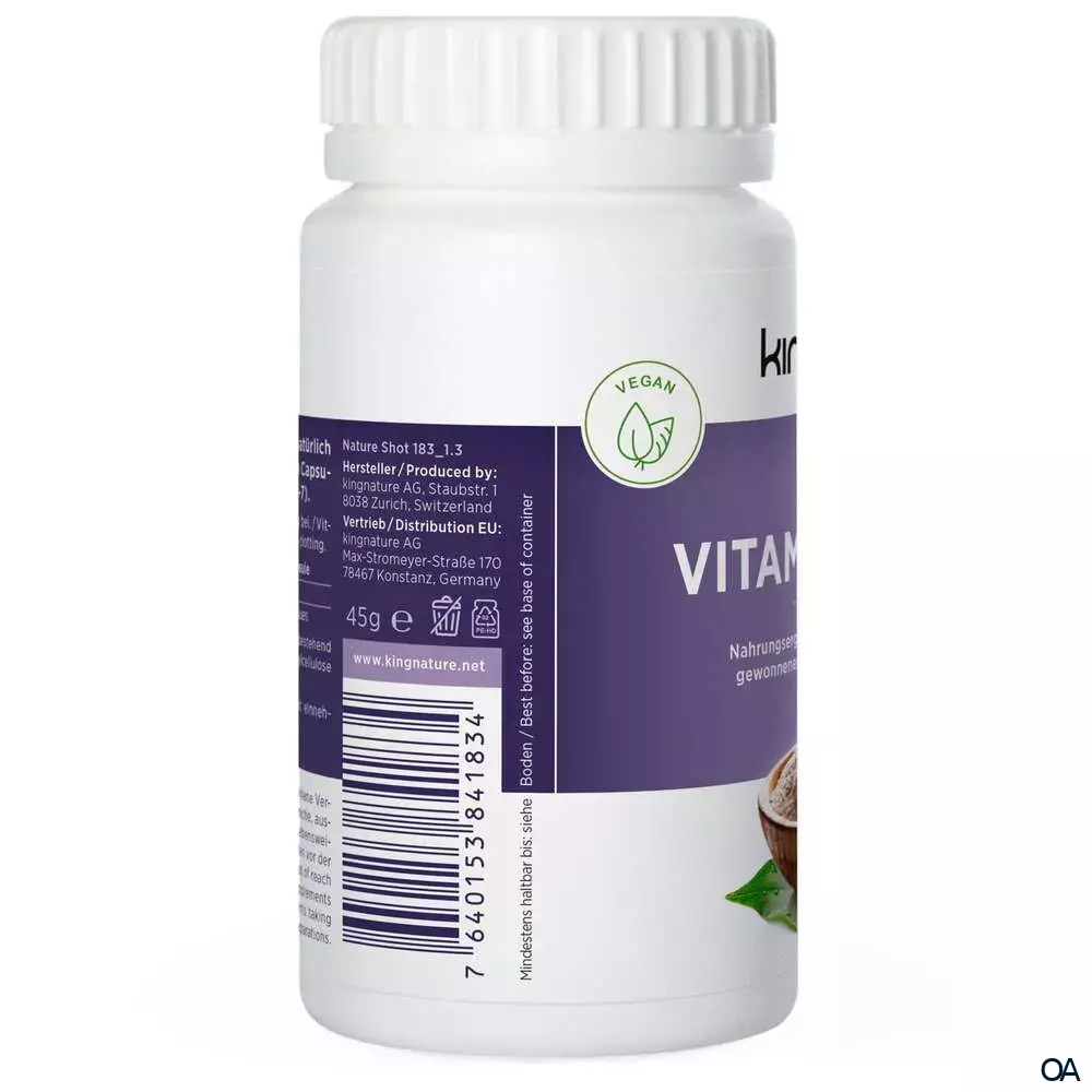 Kingnature Vitamin K2 Vida Kapseln