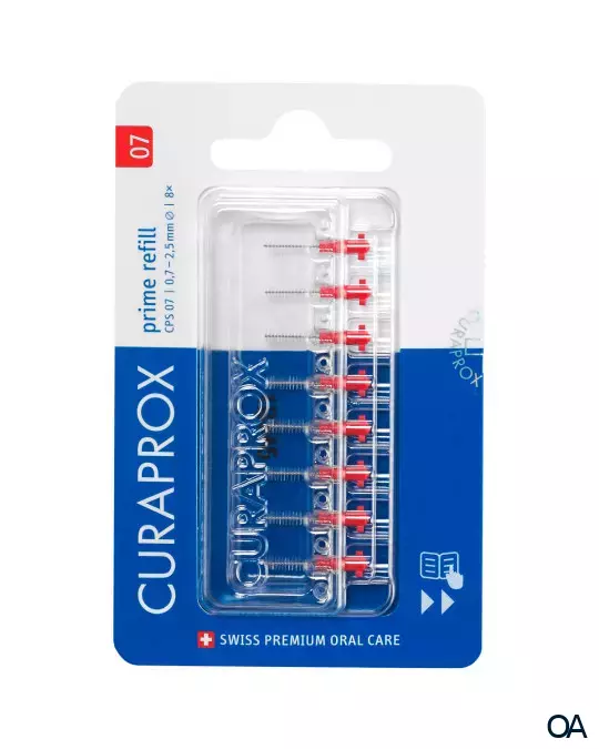 Curaprox Interdentalbürsten CPS 07 Refill Rot