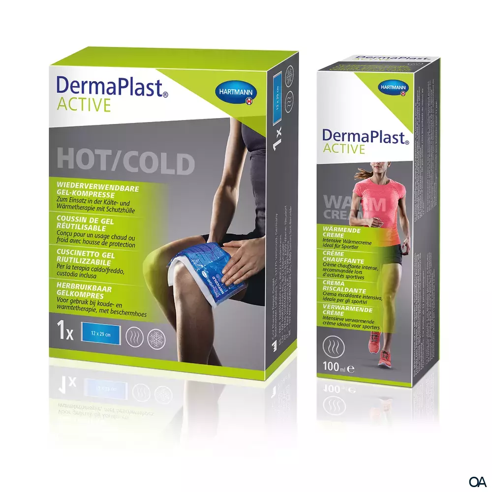 DermaPlast® ACTIVE Hot/Cold,  Wiederverwendebare Gel-Kompresse 12 x 29cm